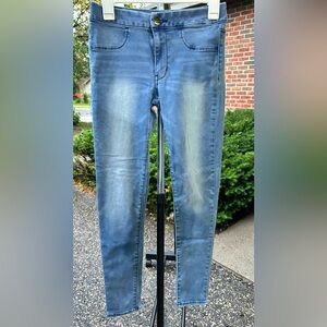 American eagle outfitters super super stretch skinny jeans.